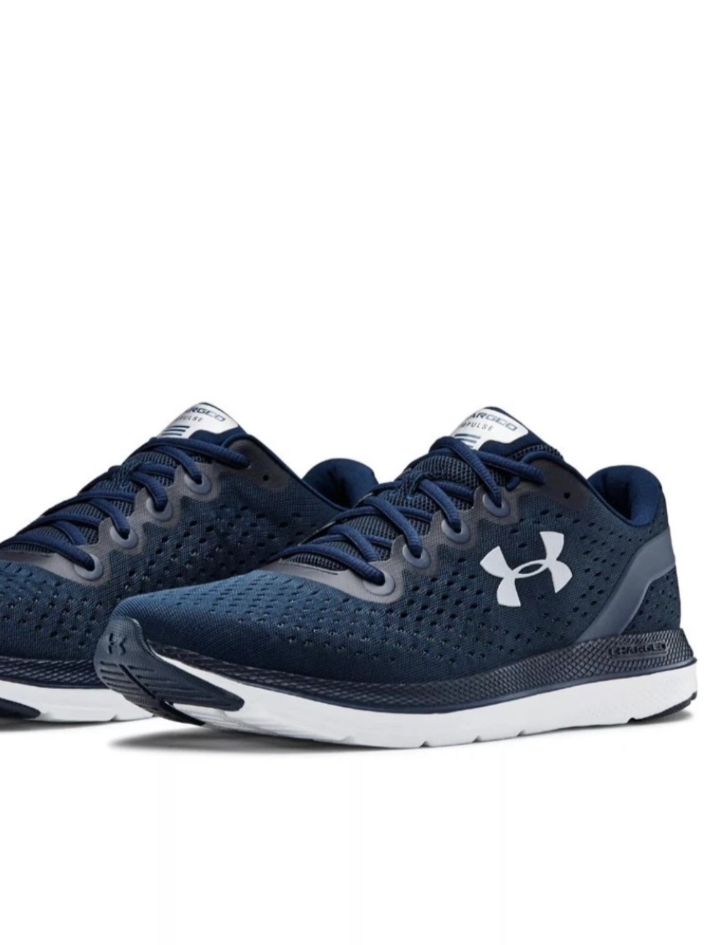 Under Armour charged impulse 2 blue black sneakers athletic size 9.5